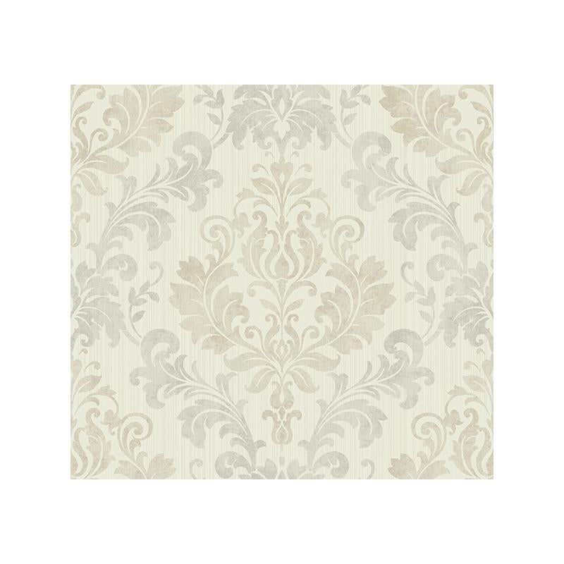 Sample Carl Robinson  CB74008, Gainsborough color Neutrals  Damask Wallpaper