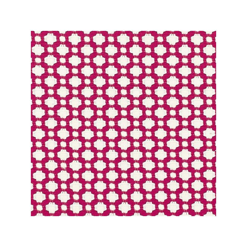 Find 65685 Betwixt Magenta/Natural by Schumacher Fabric