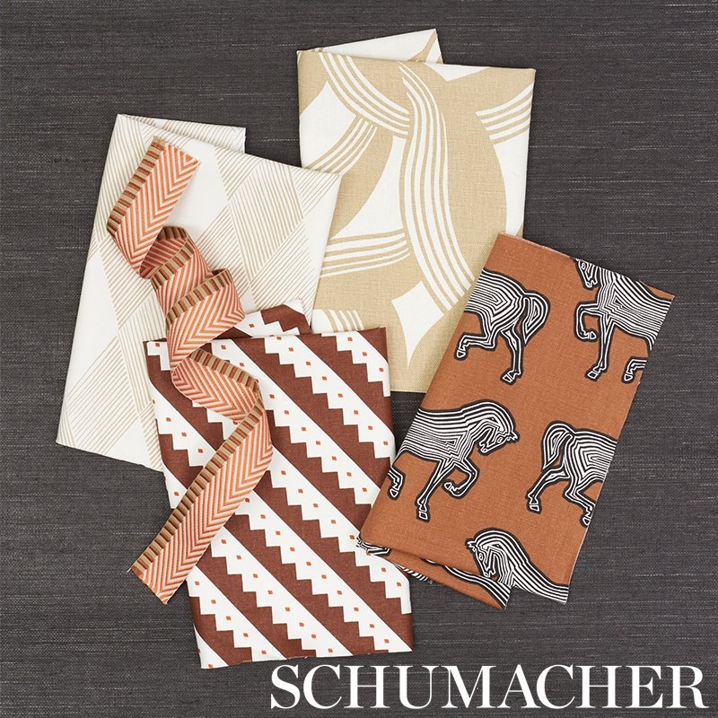Find 178012 Faubourg Brown Schumacher Fabric