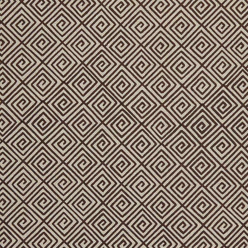 Purchase sample of 174503 Greek Key, Java by Schumacher Fabric