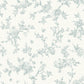 Sample 4072-70062 Delphine, Nightingale Seafoam Floral Trail Wallpaper by Chesapeake