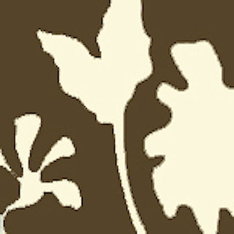 Find AP804B-04 Potalla Background Brown on Off White by Quadrille Wallpaper