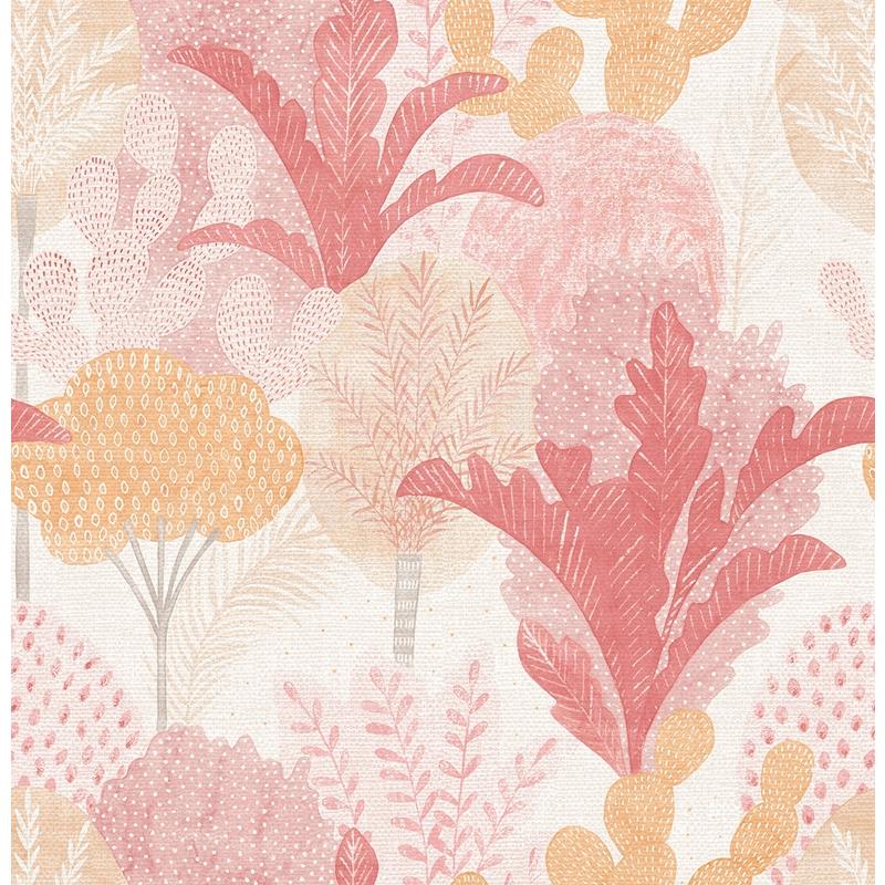 Save on 2969-26046 Pacifica Ari Pink Desert Oasis Pink A-Street Prints Wallpaper