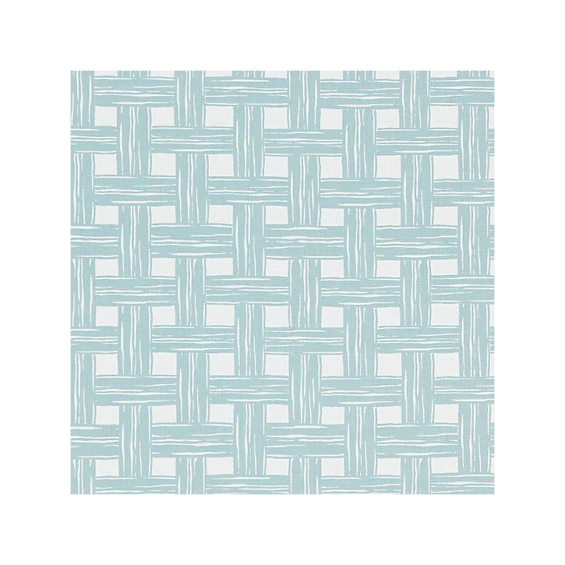 Sample 27059-002 Bamboo Lattice, Surf - Scalamandre Fabric (SC 000227059)