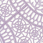 Sample CP1030W-06 Camelot, Purple On White by Quadrille Wallpaper