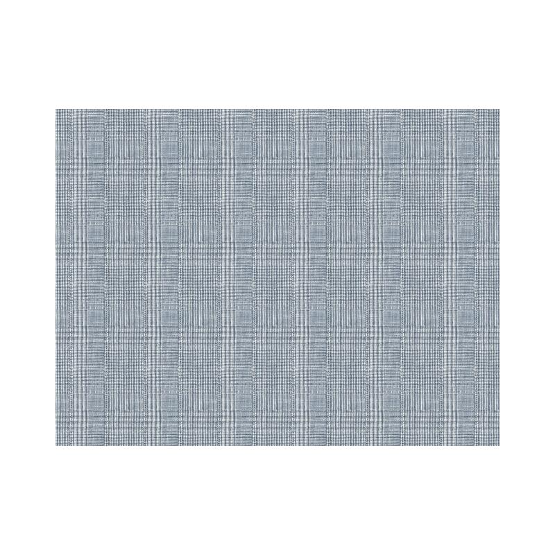 Sample HO2167 Ronald Redding Traveler Shirting Plaid Blue Ronald Redding Wallpaper
