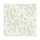 Sample CP1242 Breathless color White/Off White, Floral by Candice Olson Wallpaper