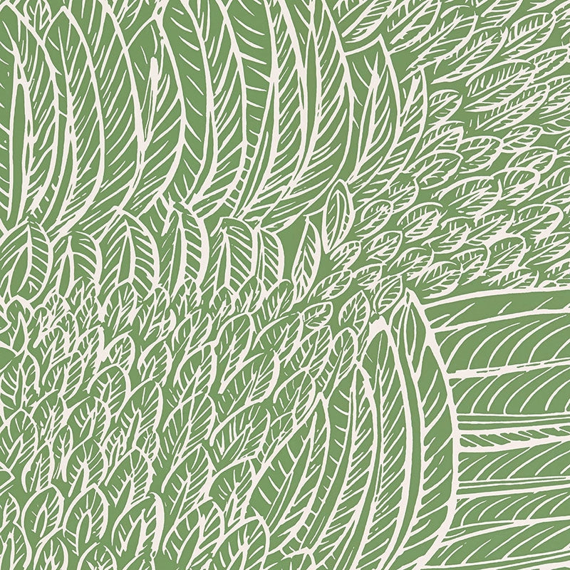 Save on 5007563 Featherfest Leaf Schumacher Wallpaper