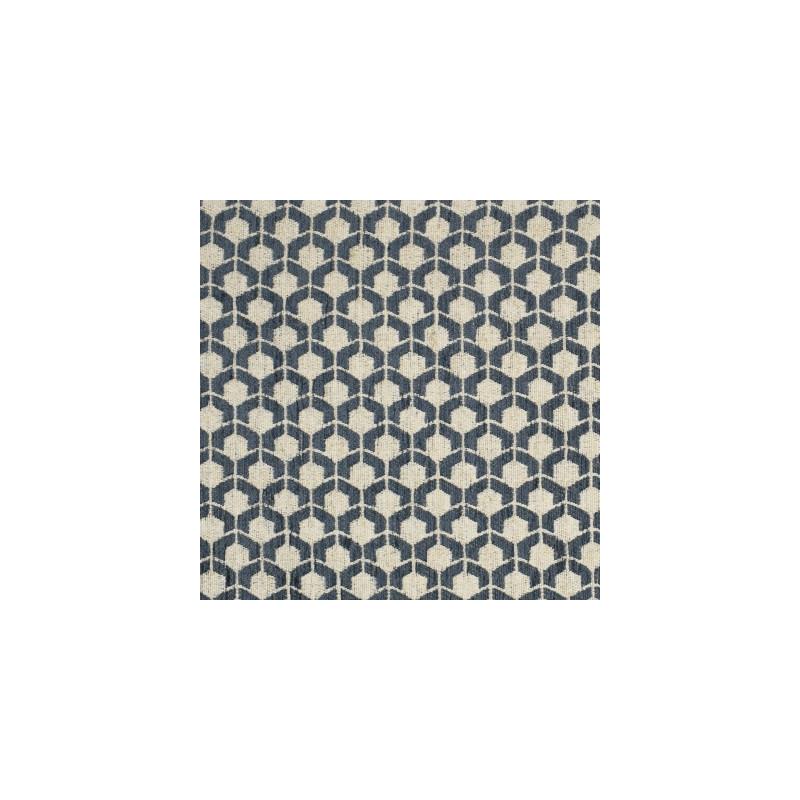 Save F3248 Puddle Blue Geometric Greenhouse Fabric