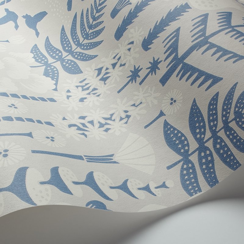 Shop 1454 hoppmosse dove and blue borastapeter wallpaper