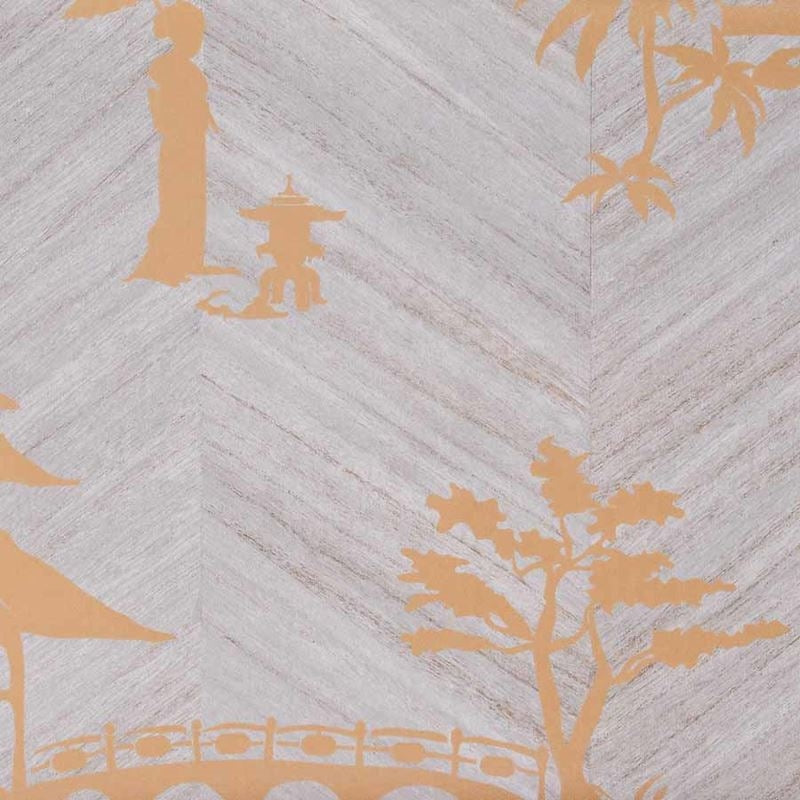 Purchase 8143 Chinois Our Way II Gold Grasscloth by Phillip Jeffries Wallpaper