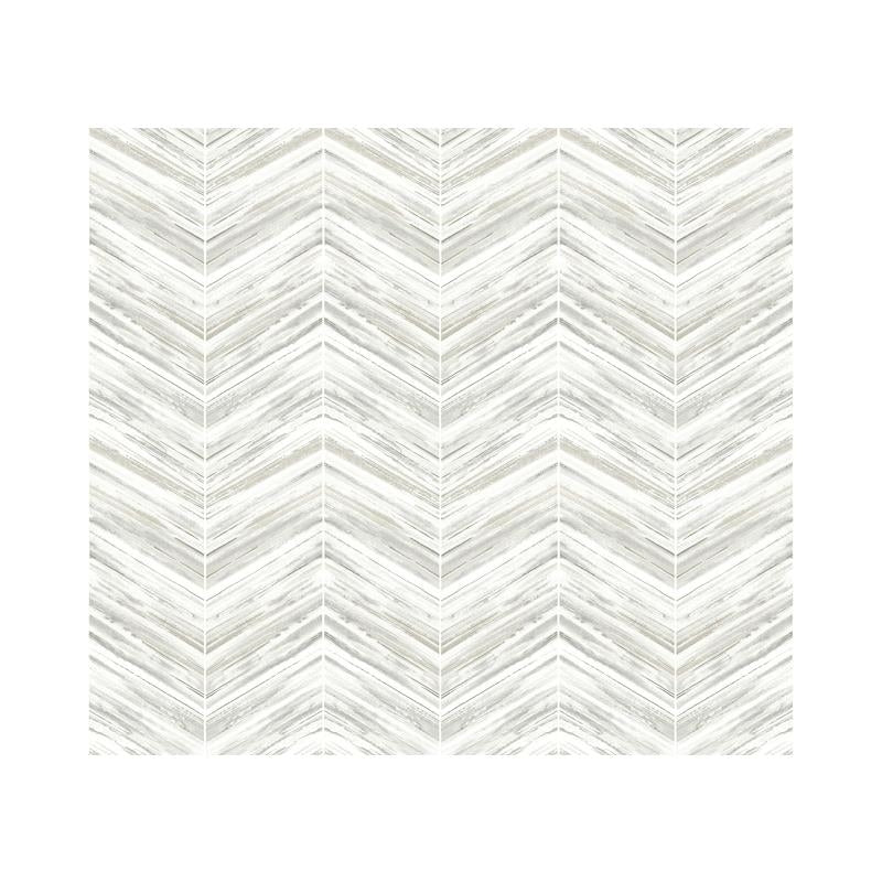 Sample BW3913 Petite Watercolor Chevron, Black and White Resource Library by York Wallpaper