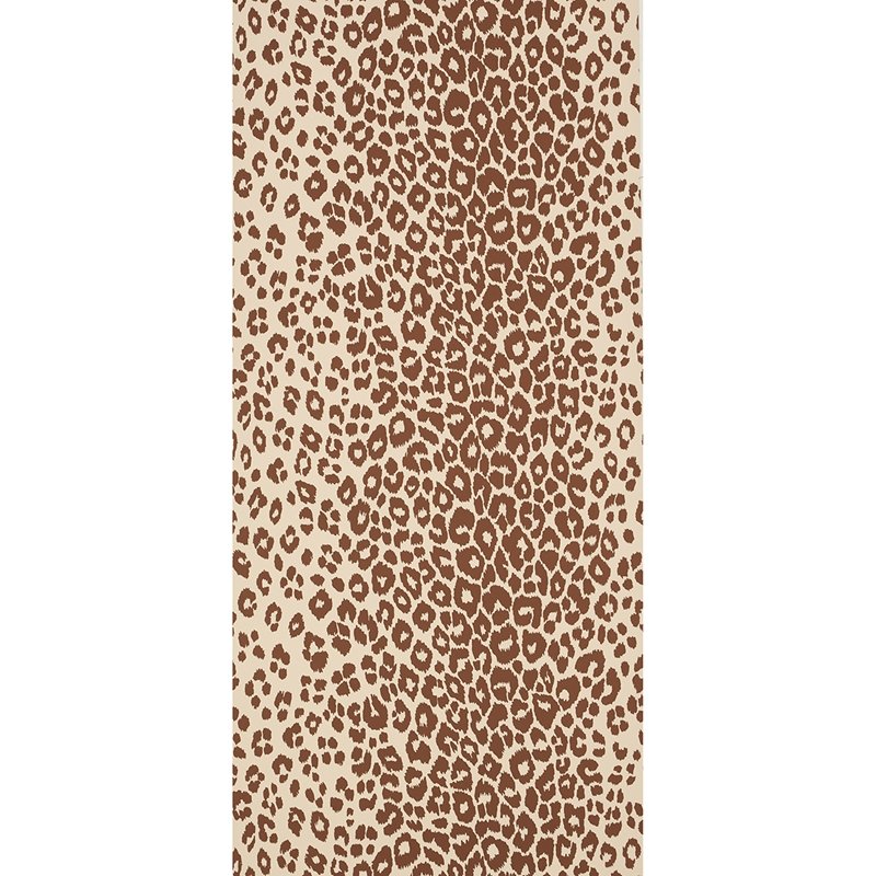 Save on 5007019 Iconic Leopard Brown On Neutral Schumacher Wallcovering Wallpaper