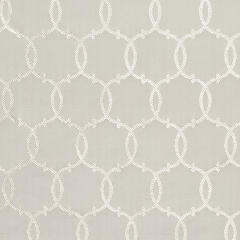 Purchase sample of 63711 Silk Tracery, Pearl by Schumacher Fabric