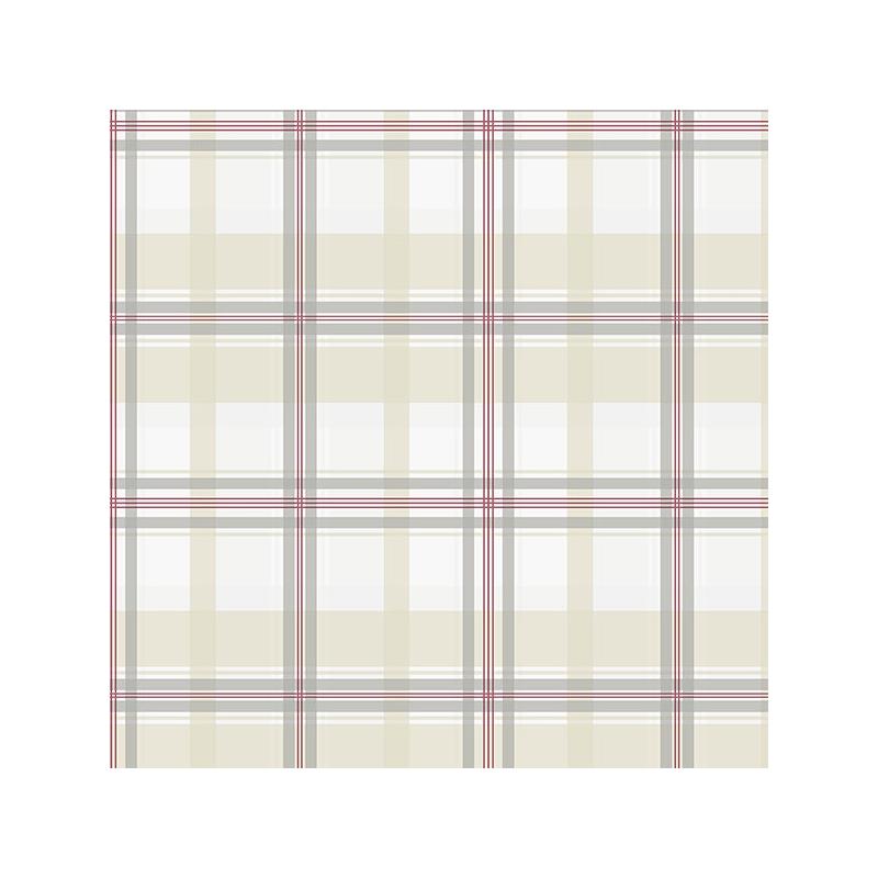 Sample KE29913 Creative Kitchens Plaid  Norwall Wallpaper