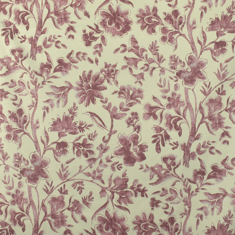 Select S2832 Claret Floral Multipurpose Greenhouse Fabric