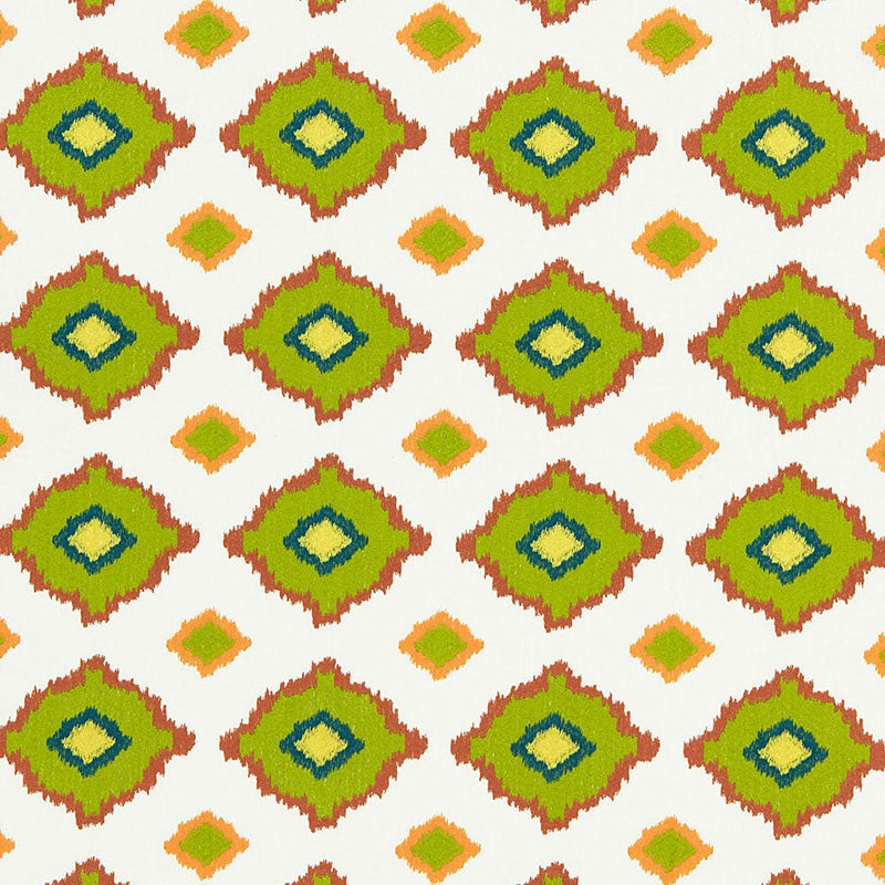 Purchase sample of 65780 Sikar Embroidery, Citrus by Schumacher Fabric