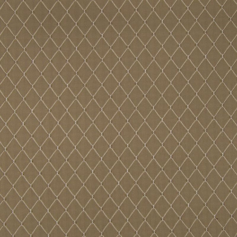 B4094 Khaki | Diamond, Jacquard - Greenhouse Fabric