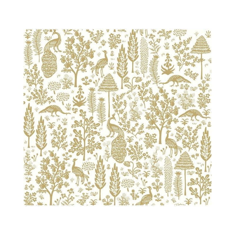 Sample RP7371 Menagerie Toile, Rifle Paper Co. Second Edition by York Wallpaper