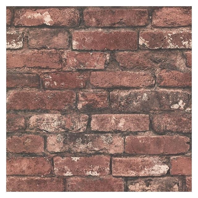 Acquire 2604-21258 Oxford Brickwork Rust Exposed Brick Beacon House Wallpaper