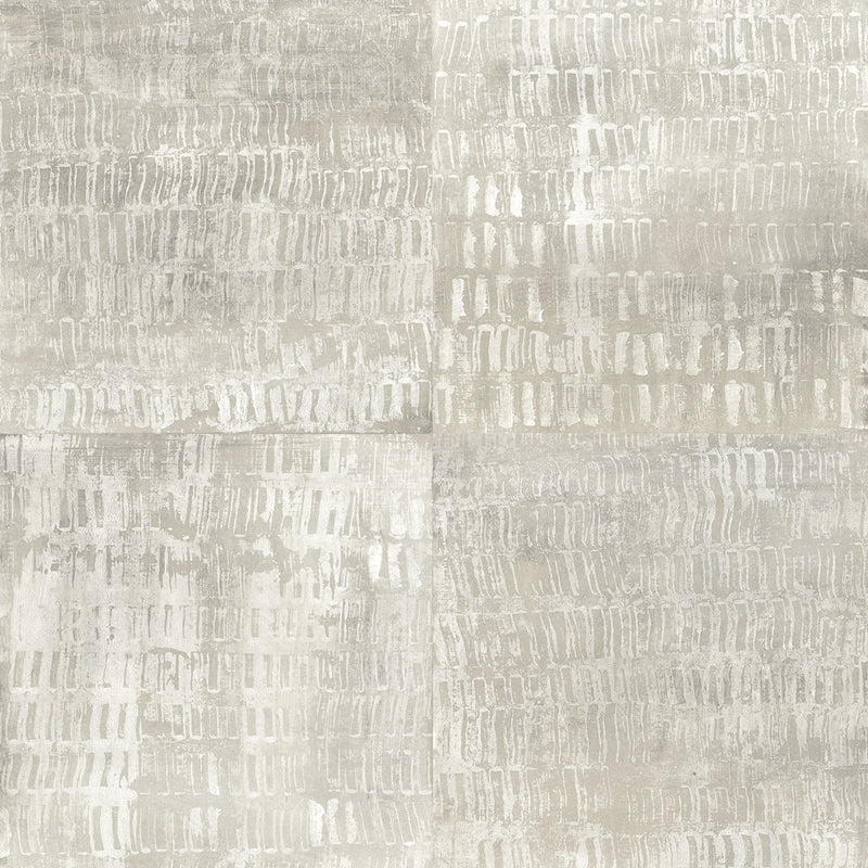 Sample 2922-25382 Trilogy, Conundrum Silver Faux Metal by A-Street Prints Wallpaper