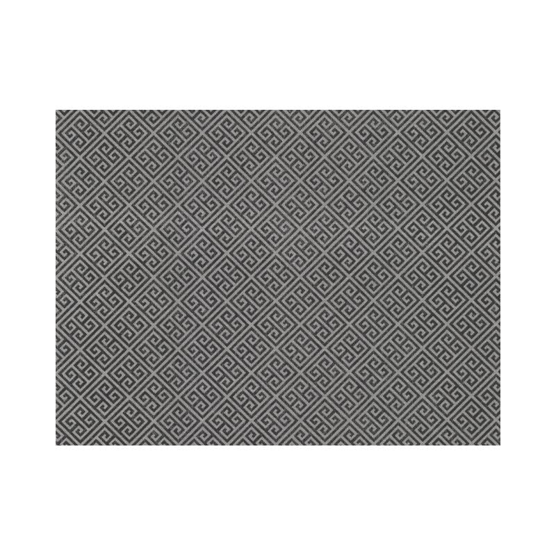 Sample BW3993 Grecian Geometric, Black and White Resource Library by York Wallpaper