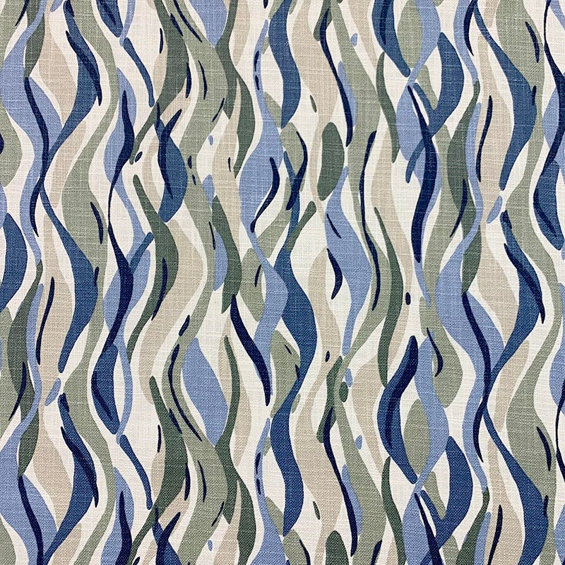 Sample 10340 Frankie Earthen, Blue, Green by Magnolia Fabric