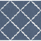 Sample IKATSTRIE.5.0 Ikat Strie Indigo Blue Multipurpose Ikat Southwest Kilims Fabric by Kravet Basics