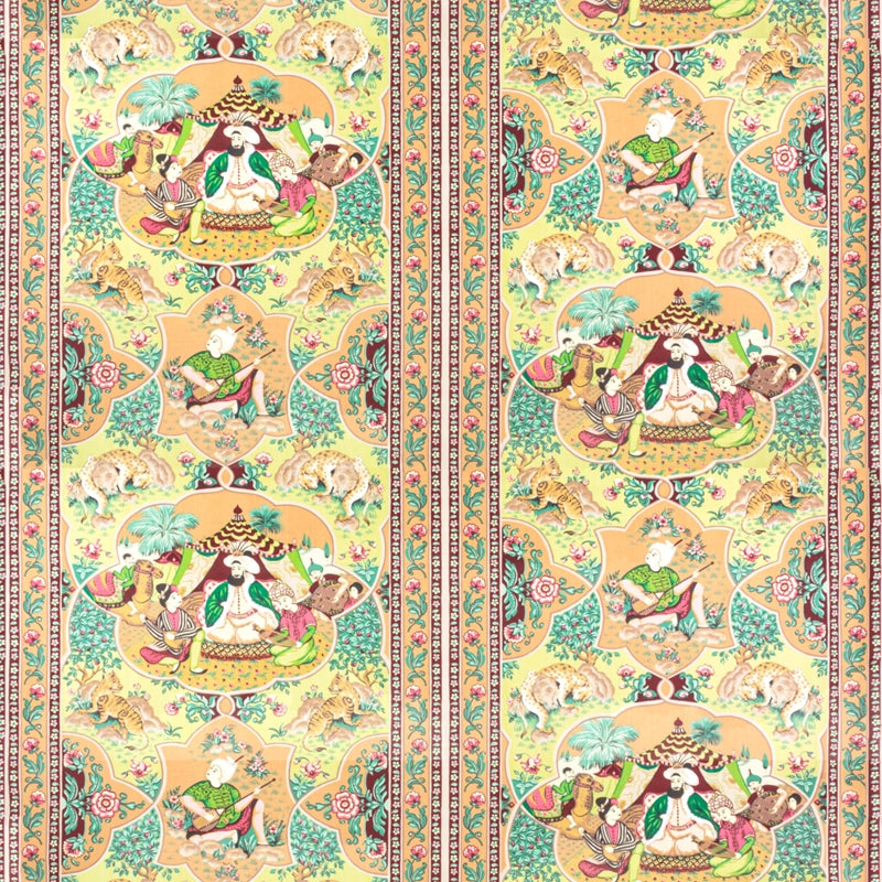 Sample 7598-7 Sultans Serenade Vintage Bassett Mcnab By Bassett Mcnab Fabric