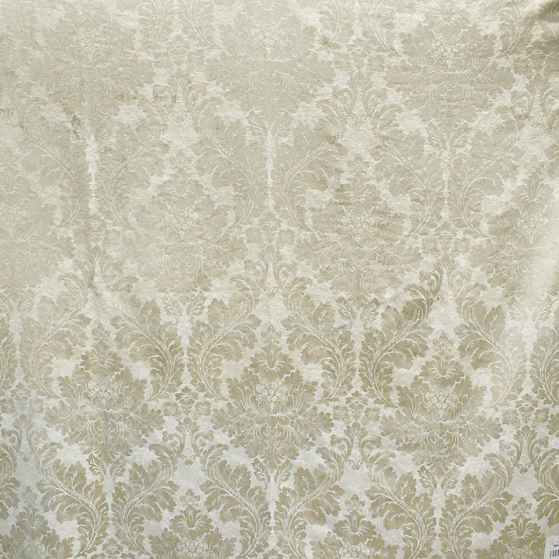 Looking S5152 Flax Damask Neutral Greenhouse Fabric