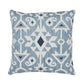 So7665104 Hickox I/O 18&quot; Pillow Blue By Schumacher Furniture and Accessories 1,So7665104 Hickox I/O 18&quot; Pillow Blue By Schumacher Furniture and Accessories 2