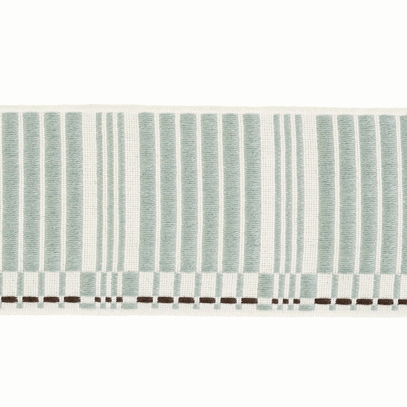 79212 | Carmo Tape Wide, Sage - Schumacher Fabric