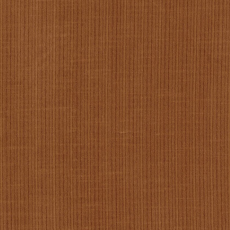 Purchase sample of 69773 Antique Strie Velvet, Sienna by Schumacher Fabric