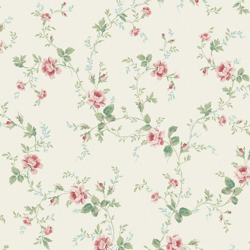 Sample FG70602 Flora All-Over Floral Wallquest
