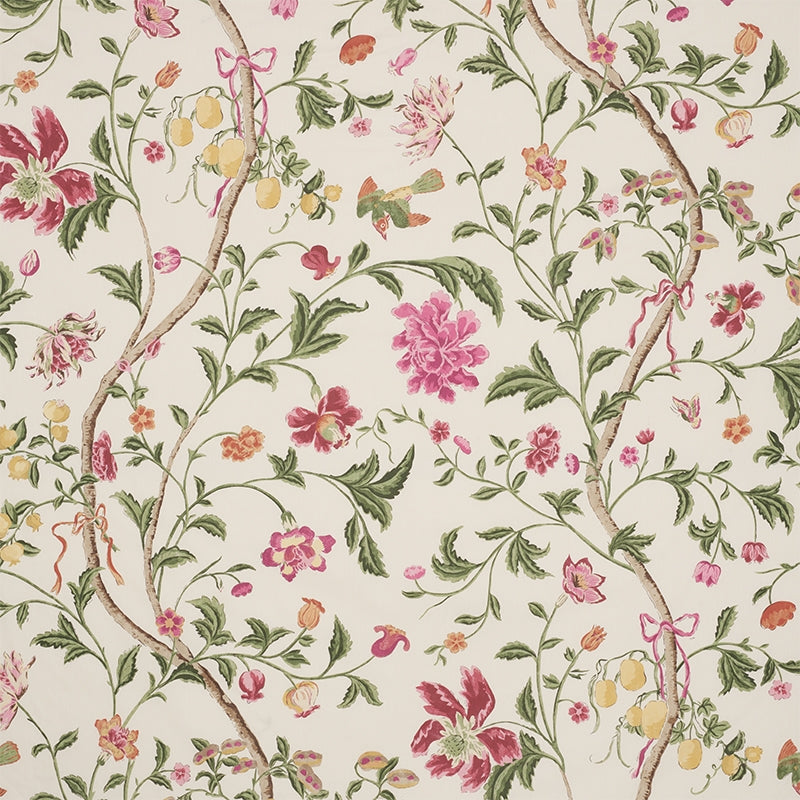 Purchase sample of 176820 Citronier, Fuchsia by Schumacher Fabric