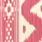 Sample 2020-06OWP Bali Hai, Reds on Off White by Quadrille Wallpaper