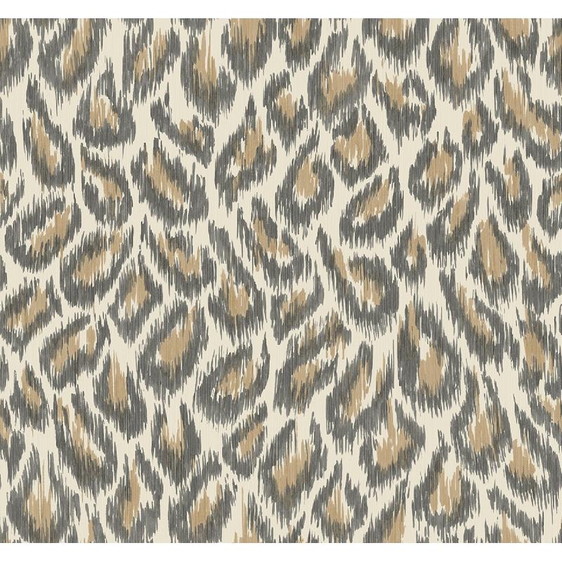 Sample 2973-90304 Daylight, Electra Bronze Leopard Spot String by A-Street Prints Wallpaper