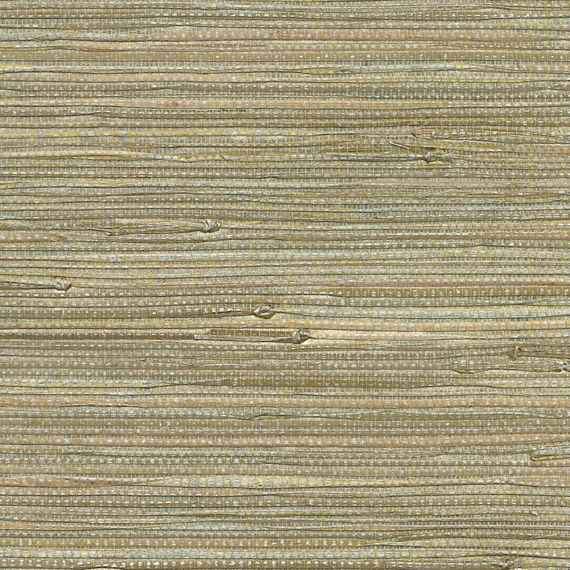 Sample 2732-80002 Canton Road, Iriga Platinum Grasscloth by Kenneth James Wallpaper