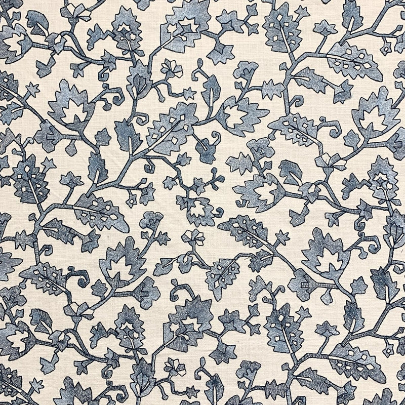 Buy 10335 Gertrude Oxford Blue Magnolia Fabric
