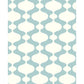 Sample 2782-24543 Emilio Turquoise Retro Habitat by A-Street Prints