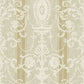 Sample VF30007 Manor House Scroll Stripe Wallquest