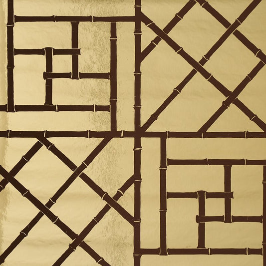 Search 5012760 Trellis Metallic Glam Gold Schumacher Wallcovering Wallpaper