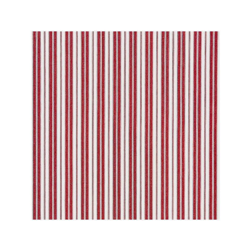 Looking 27115-004 Devon Ticking Stripe Currant by Scalamandre Fabric