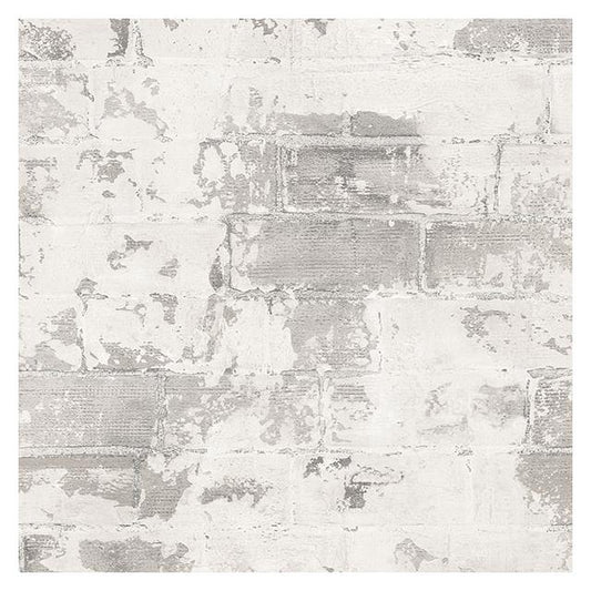 Shop G67990 Organic Textures Grey Brick Wallpaper by Norwall Wallpaper