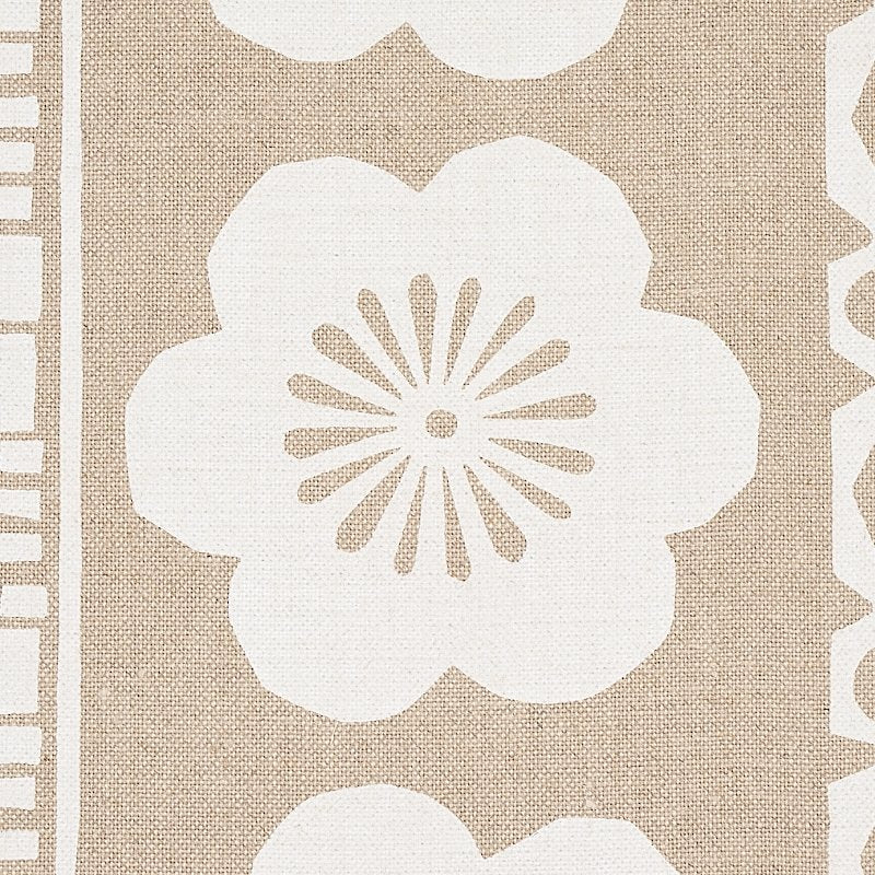 Save 179870 Mrs Howell Natural By Schumacher Fabric