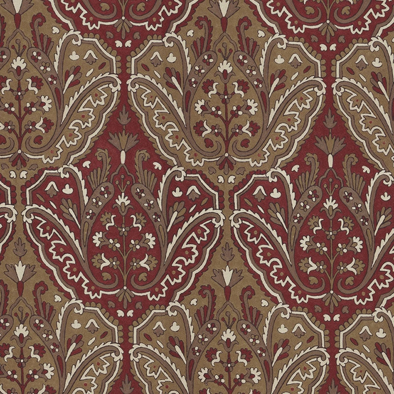 Buy 64811 Maharajah Crewel Embroidery Pompeii by Schumacher Fabric