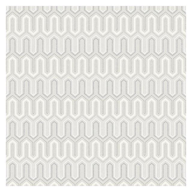 Looking GX37616 Geometrix Grey Zig Zag Wallpaper by Norwall Wallpaper