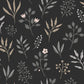 Buy DD139083 Design Department Cynara Charcoal Scandinavian Floral Wallpaper Charcoal Brewster