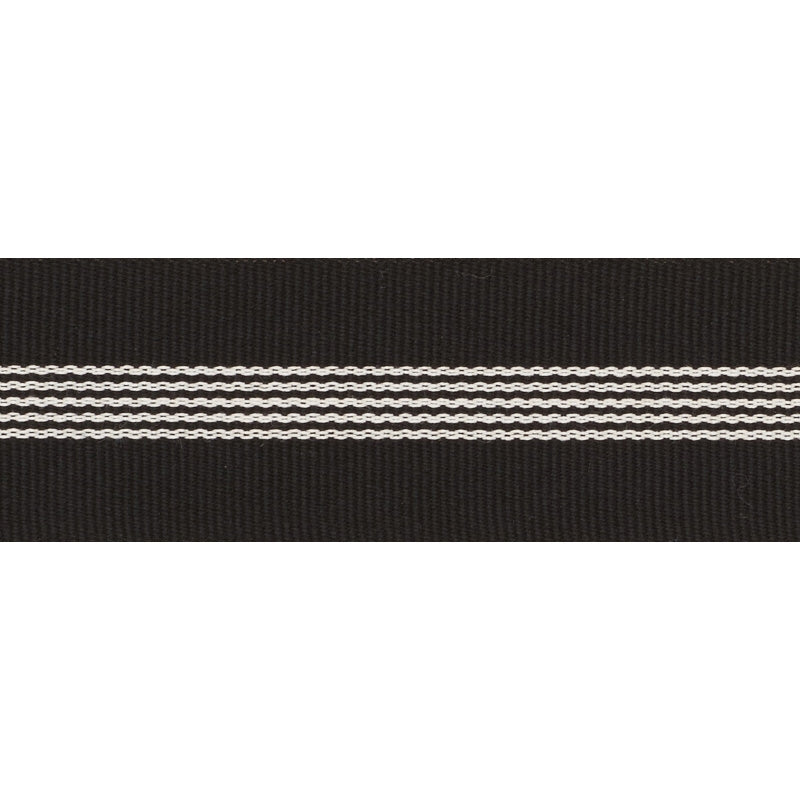 73643 | Nilsson Tape, Black - Schumacher Fabric