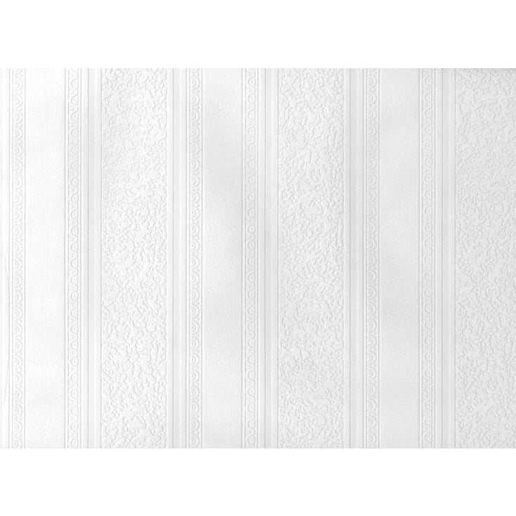 Buy 2780-59003 Paintable Solutions 5 Kannberg Paintable Stripe Texture Wallpaper Paintable Brewster